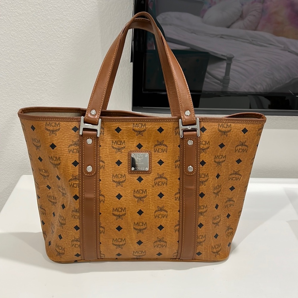 Almost new saks MCM bag in perfect condition